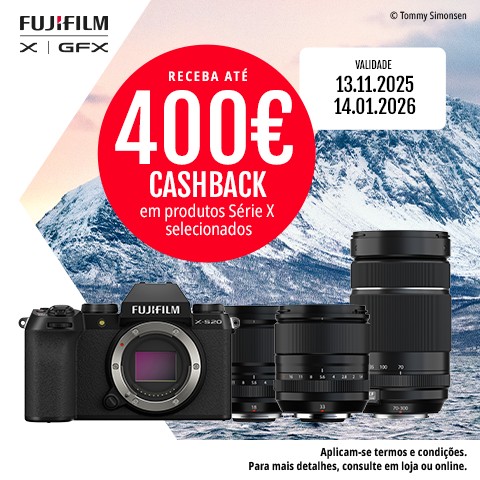 RECEBA ATÉ 400€ CASHBACK