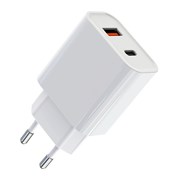 Carregador de Parede 20W USB-C + USB-A