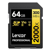 SDXC UHS-II 64GB 2000X 300MB/s V90