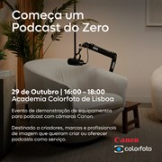Podcast do zero powered by Canon