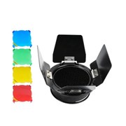 CONJUNTO DE PALAS BD-03 COM GRELHA E FILTROS DE COR