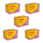 KODAK Gold 200 135/24exp (Pack 5)