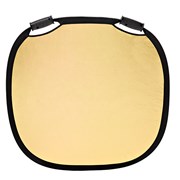 Reflector Dourado / Branco 80 cm