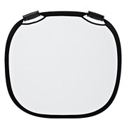 Reflector Prateado / Branco 80 cm