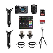Kit Podcast Áudio 3 + SONY FX30