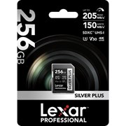 SDXC SILVER PLUS 256GB 205MB/S V30