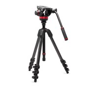 Tripé de Video 055 + MVH502AH Carbono