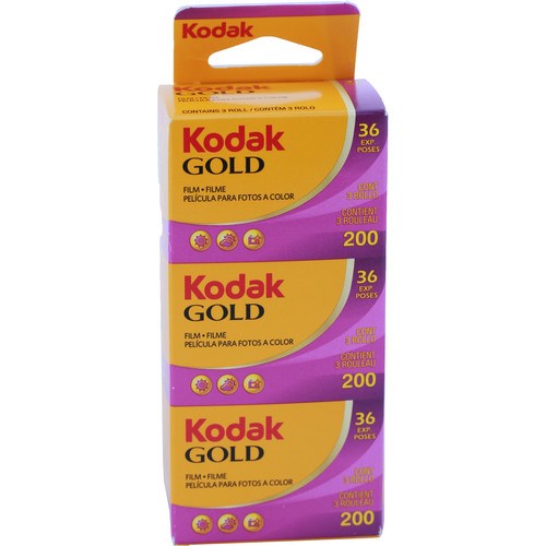 KODAK Gold 200 Pack Triplo 135/36 Exp.