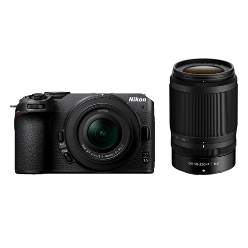 NIKON Z30 + 16-50 VR + 50-250mm