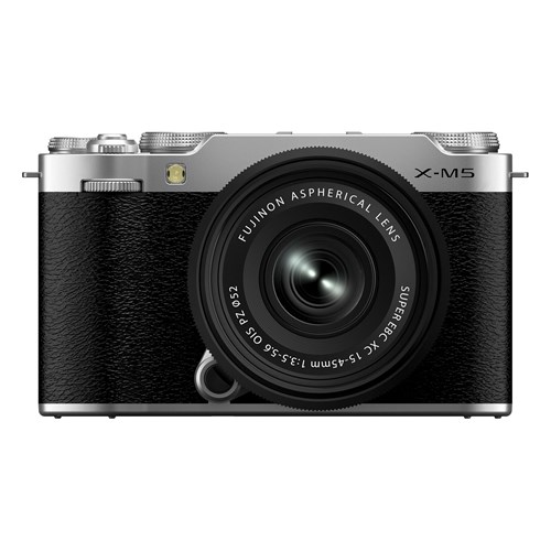 FUJIFILM X-M5 + XC 15-45mm (Silver)