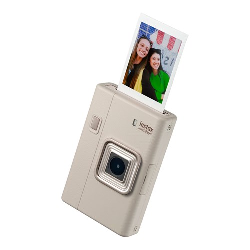 FUJIFILM instax mini LiPlay + (Sand Beige)