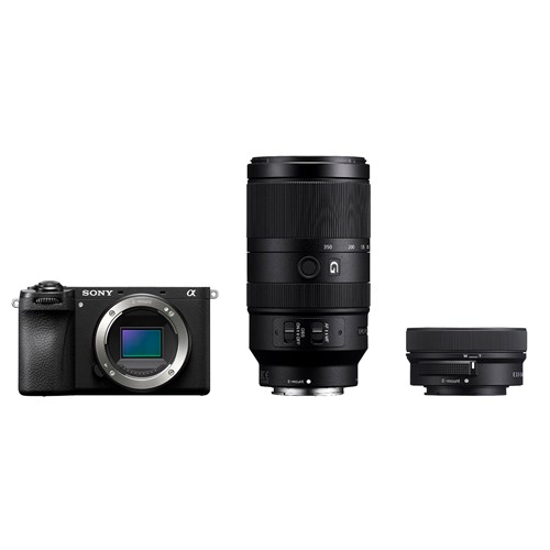 SONY a6700 + E PZ 16-50mm f/3.5-5.6 OSS + E 70-350mm f/4.5-6.3 G OSS