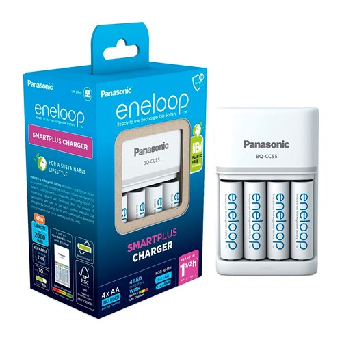 PANASONIC Carregador eneloop BQ-CC55