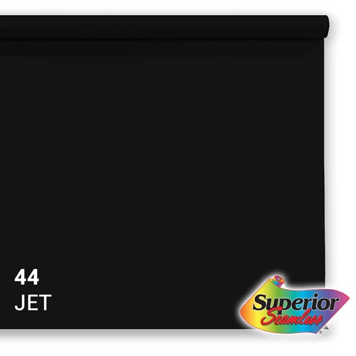 SUPERIORSEAMLESS Fundo Jet Black 44 2,72x11m