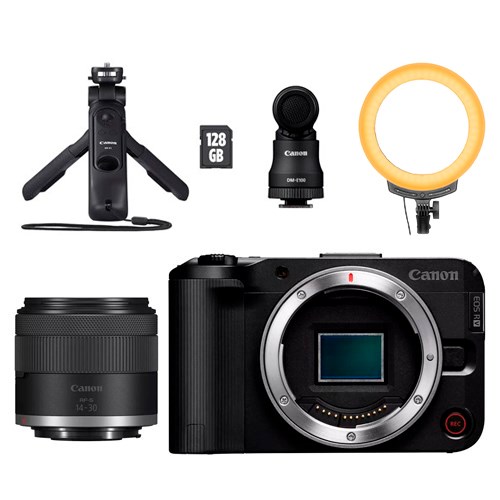 CANON EOS R50 V + RF-S 14-30mm Vlogging Kit