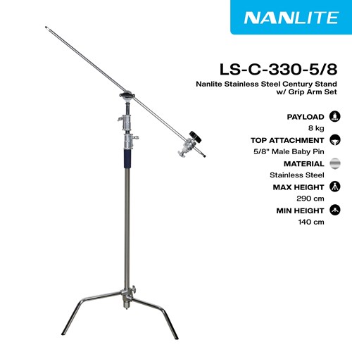 NANLITE Tripé C Stand LS-C 330