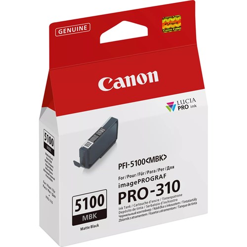 CANON Tinteiro preto mate PFI-5100MBK