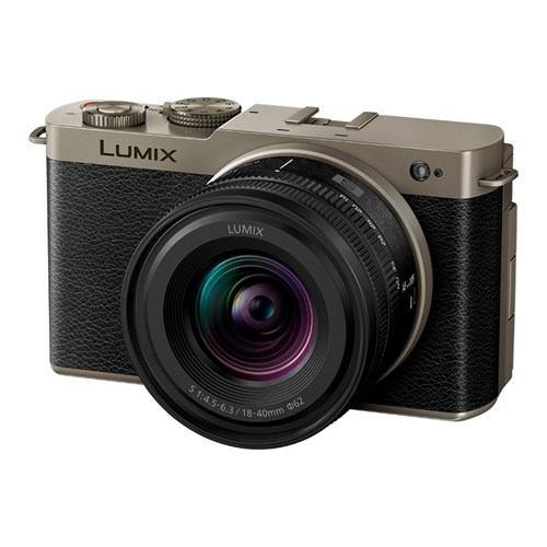 PANASONIC LUMIX S9 (Titanium Gold) + S 18-40mm f/4.5-6.3