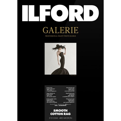 ILFORD Ilford Galerie Smooth Cotton Rag 310g 10x15cm 50 sheets
