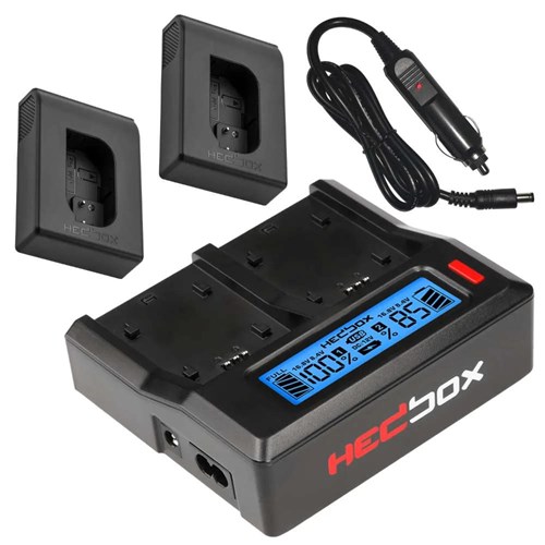 Hed-Box Carregador Duplo RP-DC50/BLK22