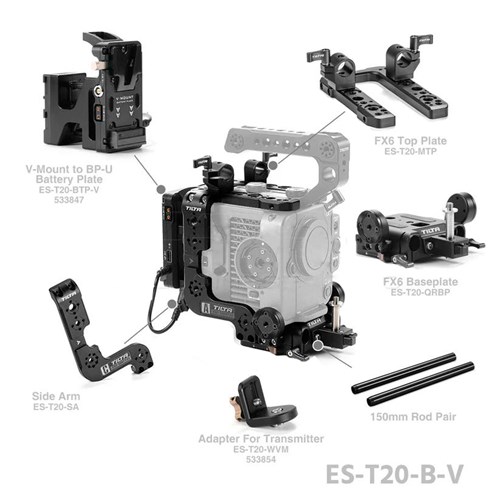 TILTA Cage ES-T20-B-V Advanced Kit (Sony FX6)
