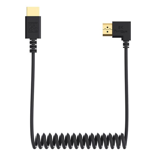 PORTKEYS Cabo HDMI 8K Twisted Coiled 1m