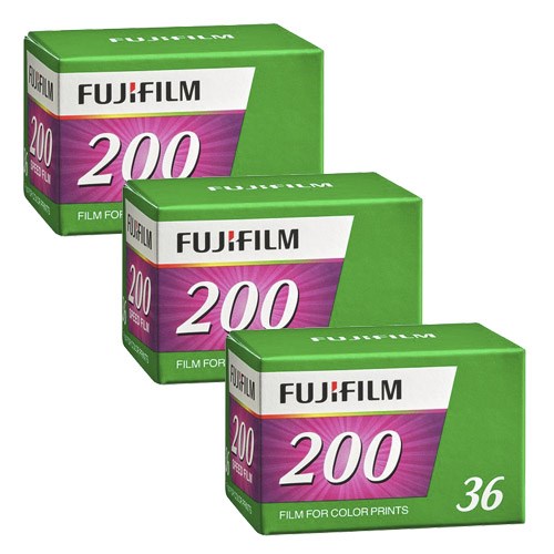 FUJIFILM Fujicolor C200 (Pack 3 unids.135/36 Exp.)