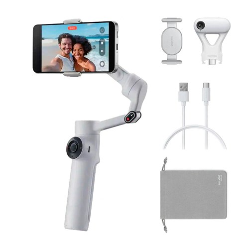 INSTA360 Flow 2 AI Tracker Bundle (Stone Gray)