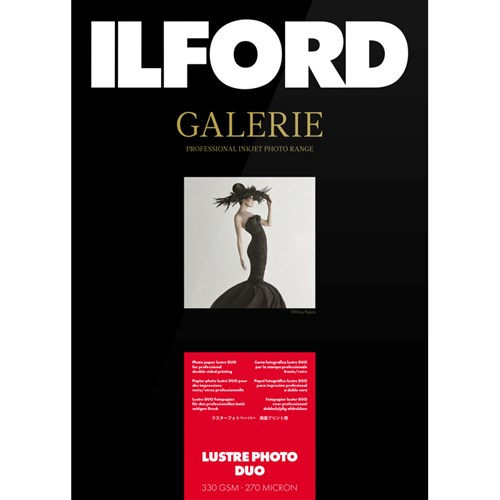 ILFORD Galerie Lustre Photo Duo 330g  A4 25 Folhas