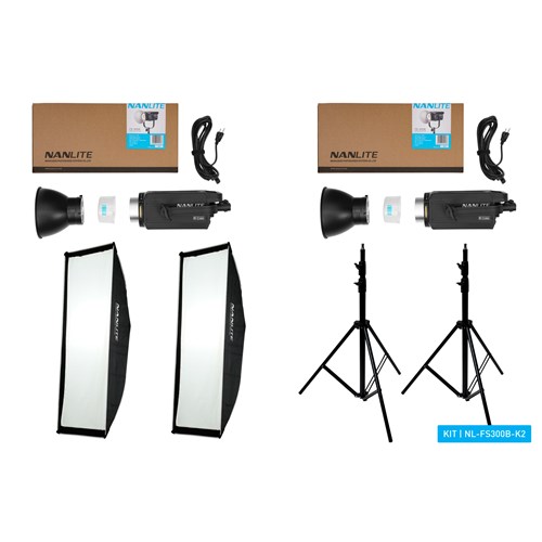 NANLITE FS-300B Kit Duplo