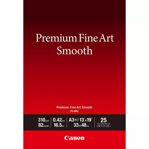 CANON Premium Fine Art Smooth FA-SM2 A4 100Folhas