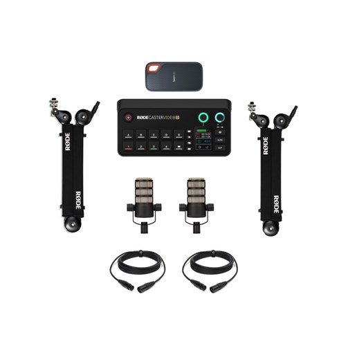 COLORFOTO Kit Podcast Mesa Áudio + Vídeo 1