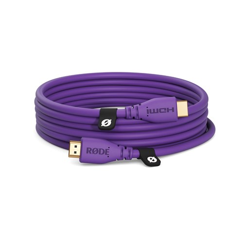 RODE Cabo HDMI-3 3m (Purple)