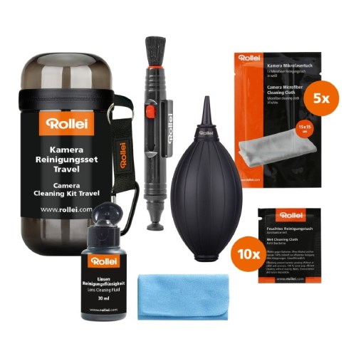 ROLLEI Kit de Limpeza Travel 6-em-1