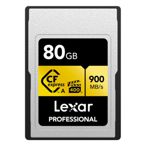 LEXAR CFexpress Type A GOLD 80GB 900MB/s