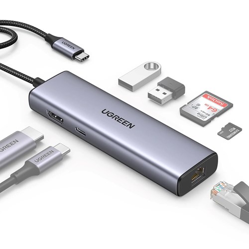 UGREEN Hub USB-C 7-em-1