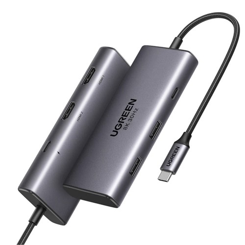 UGREEN Hub USB-C Revodok 6-em-1