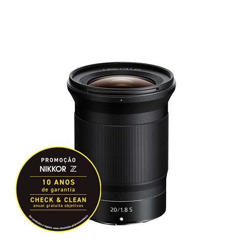 NIKON NIKKOR Z 20mm f/1.8 S