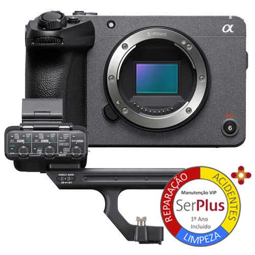 Sony FX30 Digital Cinema Camera with E 15mm f/1.4 G Lens, XLR Handle Unit  ILME-FX30 L3