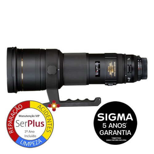 SIGMA 500mm f4.5 APO EX DG HSM (F-mount) | Colorfoto.pt