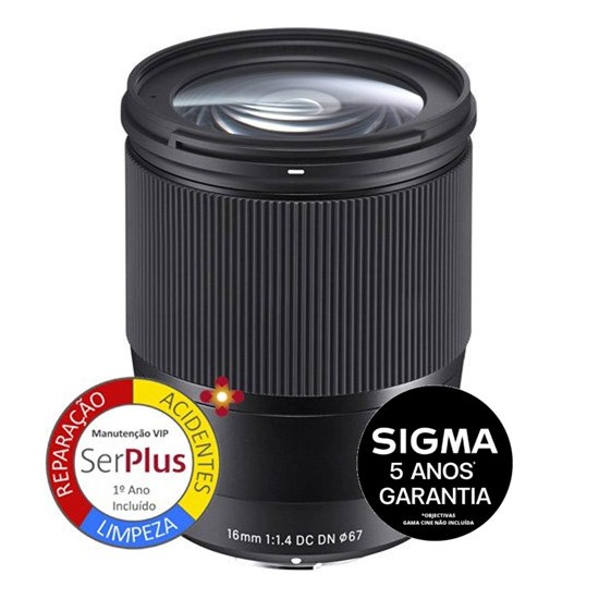 SIGMA 16mm F1.4 DC DN | C (EF-M) | Colorfoto.pt