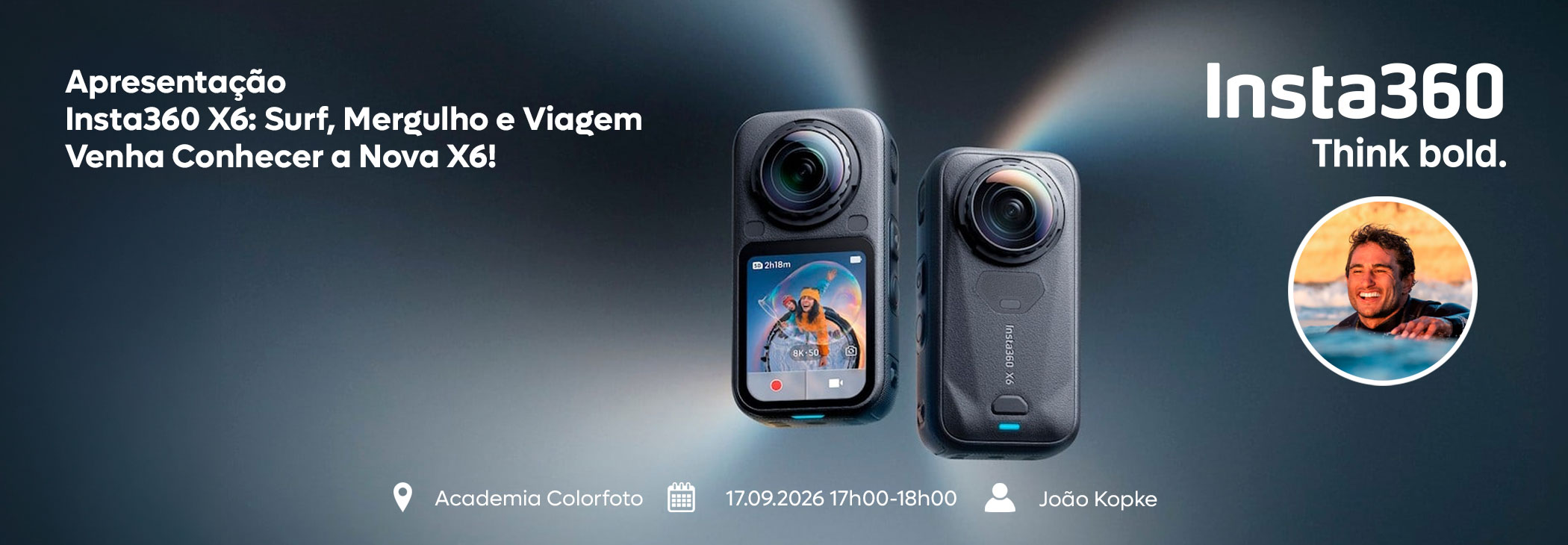 Apresentação Insta360 X6